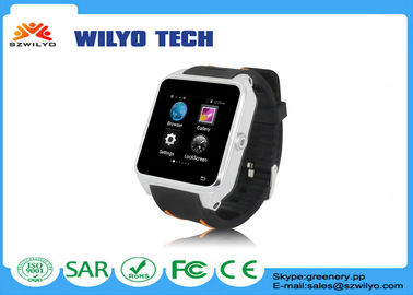 WS83 एंड्रॉयड कलाई घड़ियों, एंड्रॉयड कलाई घड़ी मोबाइल फोन 1.54 इंच एंड्रॉयड 4.4 ओएस 3 जी WCDMA